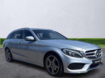 Mercedes C Class C220D Amg Line 5Dr 9G-Tronic