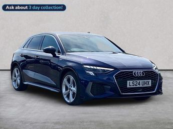Audi A3 1.5 Tfsi 35 S Line Sportback 5Dr Petrol Manual Euro 6 (S/S) (150