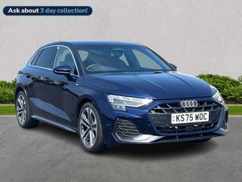 Audi A3 1.5 Tfsi 30 S Line Sportback 5Dr Petrol S Tronic Euro 6 (S/S) (1