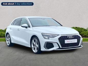 Audi A3 1.5 Tfsi 35 S Line Sportback 5Dr Petrol Manual Euro 6 (S/S) (150