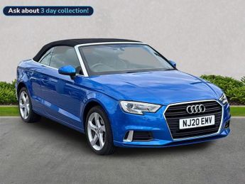 AUDI A3 1.5 Tfsi 35 Sport Convertible 2Dr Petrol S Tronic Euro 6 (S/S) (
