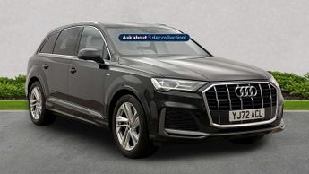 Audi Q7 3.0 Tfsi V6 55 S Line Suv 5Dr Petrol Tiptronic Quattro Euro 6 (S