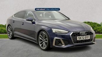 Audi A5 2.0 Tdi 35 S Line Sportback 5Dr Diesel S Tronic Euro 6 (S/S) (16