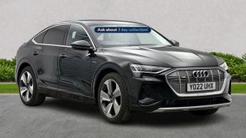 AUDI E-TRON 50 S Line Sportback 5Dr Electric Auto Quattro 71.2Kwh (11Kw Char