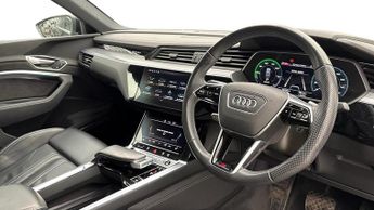AUDI E-TRON 50 S Line Sportback 5Dr Electric Auto Quattro 71.2Kwh (11Kw Char