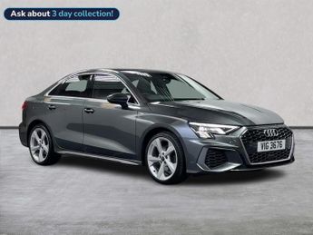 Audi A3 1.0 Tfsi 30 S Line Saloon 4Dr Petrol Manual Euro 6 (S/S) (110 Ps