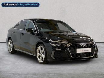 Audi A3 1.5 Tfsi 35 S Line Saloon 4Dr Petrol S Tronic Euro 6 (S/S) (150 