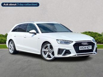 Audi A4 2.0 Tfsi 40 S Line Estate 5Dr Petrol S Tronic Euro 6 (S/S) (204 