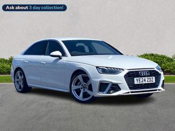 Audi A4 2.0 Tfsi 40 S Line Saloon 4Dr Petrol S Tronic Euro 6 (S/S) (204 