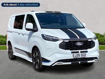 Ford Transit 2.5 Phev 232Ps H1 Double Cab Van Sport Auto