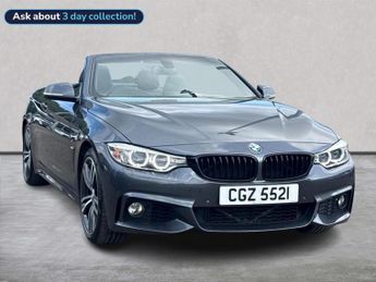 BMW 4 Series 3.0 440I M Sport Convertible 2Dr Petrol Auto Euro 6 (S/S) (326 P