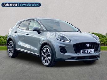 FORD PUMA 1.0T Ecoboost Mhev Titanium Suv 5Dr Petrol Hybrid Dct Euro 6 (S/