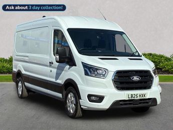 Ford Transit 2.0 350 Ecoblue Limited Panel Van 5Dr Diesel Auto Fwd L3 H2 Euro