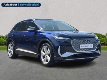 AUDI Q4 150Kw 40 82Kwh S Line 5Dr Auto [C+S]