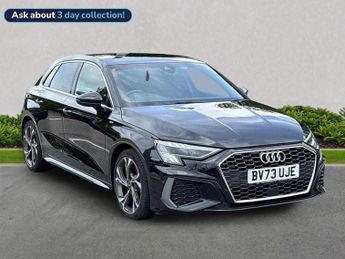 AUDI A3 1.5 Tfsi 35 S Line Sportback 5Dr Petrol S Tronic Euro 6 (S/S) (1