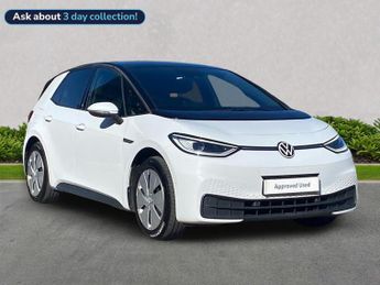 VOLKSWAGEN ID.3 Pro Performance 58Kwh Family Hatchback 5Dr Electric Auto (204 Ps