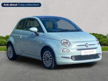 Fiat 500 1.0 Mild Hybrid Dolcevita [Part Leather] 3Dr