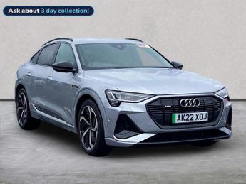 AUDI E-TRON 50 Black Edition Sportback 5Dr Electric Auto Quattro 71.2Kwh (11