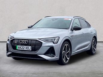 AUDI E-TRON 50 Black Edition Sportback 5Dr Electric Auto Quattro 71.2Kwh (11