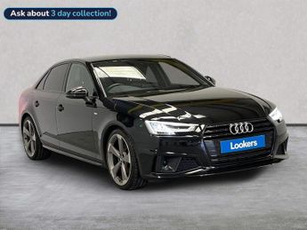 AUDI A4 2.0 Tfsi 40 Black Edition Saloon 4Dr Petrol S Tronic Euro 6 (S/S