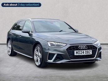 Audi A4 2.0 Tfsi 40 S Line Estate 5Dr Petrol S Tronic Euro 6 (S/S) (204 