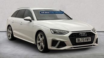 Audi A4 2.0 Tfsi 40 S Line Estate 5Dr Petrol S Tronic Euro 6 (S/S) (204 