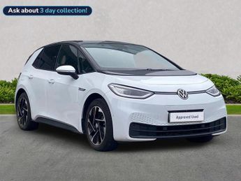 VOLKSWAGEN ID.3 Pro Performance 58Kwh Max Hatchback 5Dr Electric Auto (204 Ps)