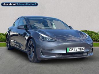 Tesla Model 3 (Dual Motor) Performance Saloon 4Dr Electric Auto 4Wde (Performa