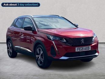 Peugeot 3008 1.5 Bluehdi Gt Suv 5Dr Diesel Manual Euro 6 (S/S) (130 Ps)