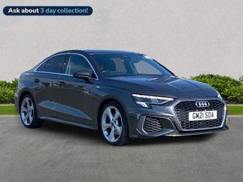 Audi A3 1.5 Tfsi 35 S Line Saloon 4Dr Petrol S Tronic Euro 6 (S/S) (150 