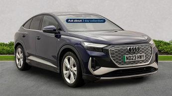 AUDI Q4 150Kw 40 82Kwh S Line 5Dr Auto