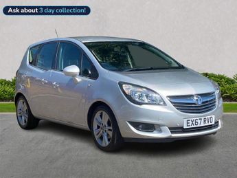 Vauxhall Meriva 1.4I Tech Line Mpv 5Dr Petrol Manual Euro 6 (100 Ps)