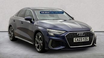 Audi A3 1.5 Tfsi 35 S Line Saloon 4Dr Petrol S Tronic Euro 6 (S/S) (150 