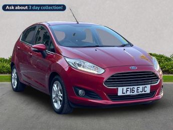 Ford Fiesta 1.0T Ecoboost Zetec Hatchback 5Dr Petrol Powershift Euro 6 (100 