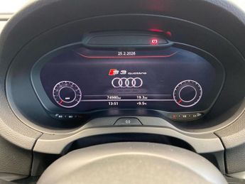 AUDI A3 2.0 Tfsi Black Edition Sportback 5Dr Petrol S Tronic Quattro Eur