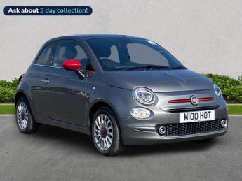 Fiat 500 1.0 Mhev Red Hatchback 3Dr Petrol Manual Euro 6 (S/S) (70 Bhp)