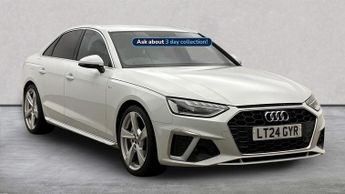 Audi A4 2.0 Tfsi 40 S Line Saloon 4Dr Petrol S Tronic Euro 6 (S/S) (204 