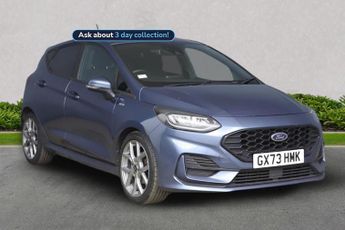 FORD FIESTA 1.0 Ecoboost Hybrid Mhev 125 St-Line 5Dr Auto