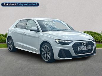 Audi A1 1.0 Tfsi 25 S Line Sportback 5Dr Petrol Manual Euro 6 (S/S) (95 