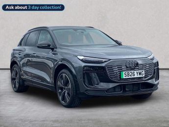 Audi Q6 e-tron 100Kwh Performance Black Edition Suv 5Dr Electric Auto (306 Ps)