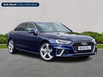 Audi A4 2.0 Tfsi 40 S Line Saloon 4Dr Petrol S Tronic Euro 6 (S/S) (204 