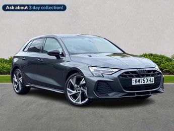 Audi A3 1.5 Tfsi Black Edition Sportback 5Dr Petrol S Tronic Euro 6 (S/S