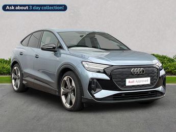 AUDI Q4 250Kw 55 Qtro 82Kwh Black Ed 5Dr Auto [Tech Pro]
