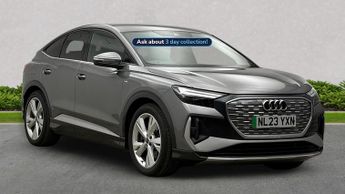 AUDI Q4 40 S Line Sportback 5Dr Electric Auto 82Kwh (204 Ps)