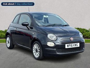 Fiat 500 1.2 Eco Pop Star Hatchback 3Dr Petrol Manual Euro 6 (S/S) (69 Bh
