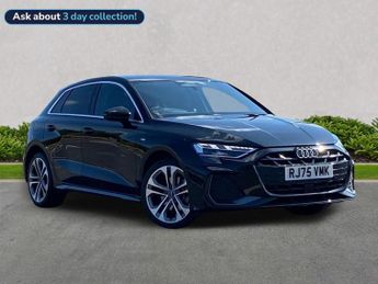 Audi A3 1.5 Tfsie S Line Sportback 5Dr Petrol Plug-In Hybrid S Tronic Eu