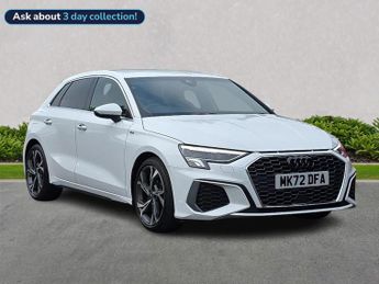 Audi A3 1.0 Tfsi 30 S Line Sportback 5Dr Petrol Manual Euro 6 (S/S) (110
