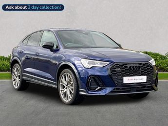 Audi Q3 2.0 Tdi 40 Black Edition Sportback 5Dr Diesel S Tronic Quattro E