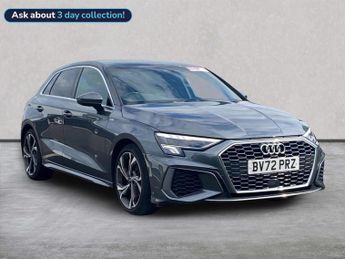 Audi A3 1.5 Tfsi 35 S Line Sportback 5Dr Petrol Manual Euro 6 (S/S) (150