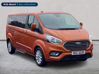 FORD TOURNEO CUSTOM 2.0 320 Ecoblue Titanium Minibus Double Cab 5Dr Diesel Auto L2 E